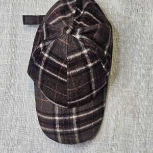 Maurices Brown Plaid Hat One Size Women's